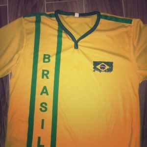 Brazil soccer jersey